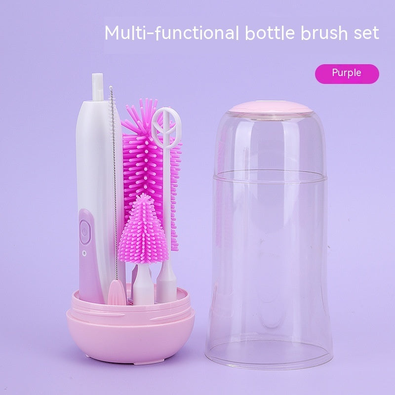 Silicone Bottle Brush - Easy Baby Bottle Cleaning