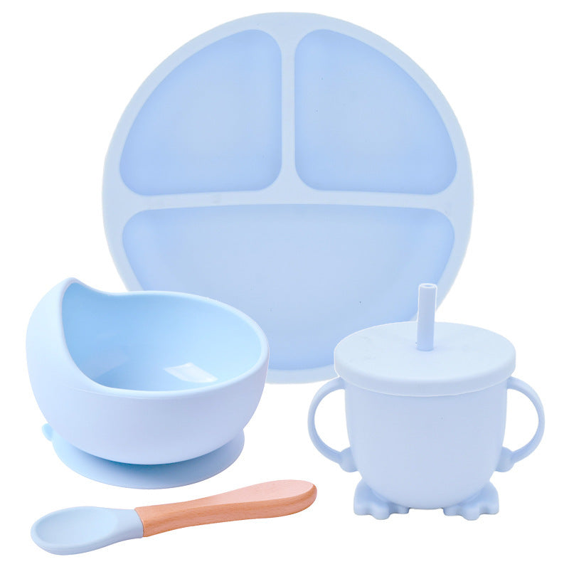 Silicone Suction Cup Dinner Plate - Baby & Children's Divided Set