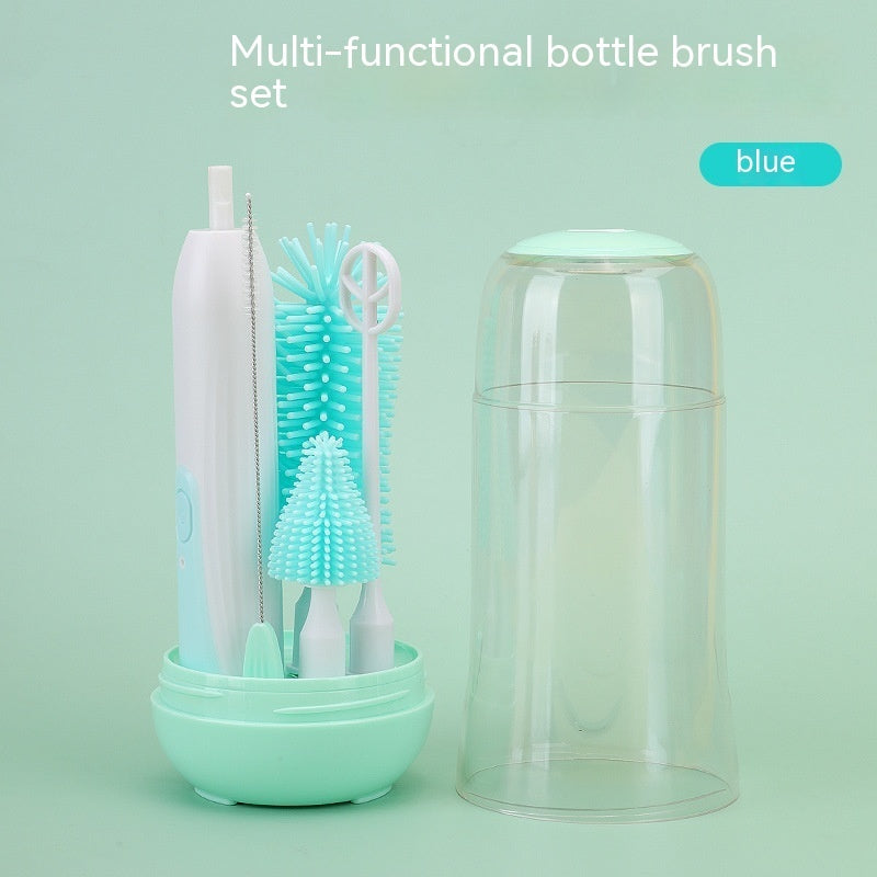Silicone Bottle Brush - Easy Baby Bottle Cleaning