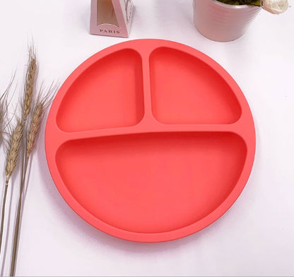Silicone children's plate - Durable, Safe Feeding Essential