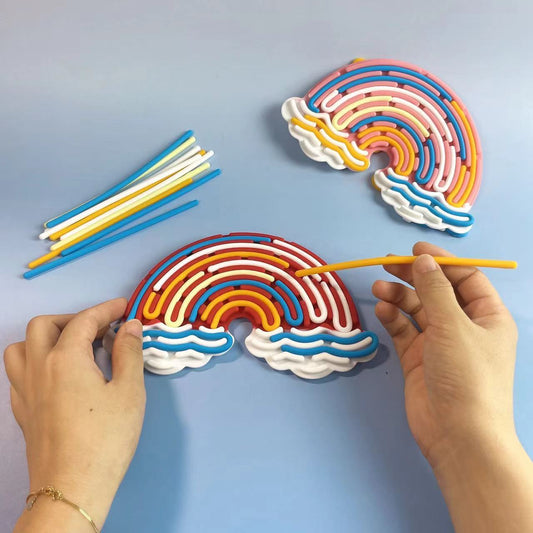 Creative Silicone Sensory Active Plate - Children's Educational toy