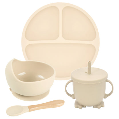Silicone Suction Cup Dinner Plate - Baby & Children's Divided Set