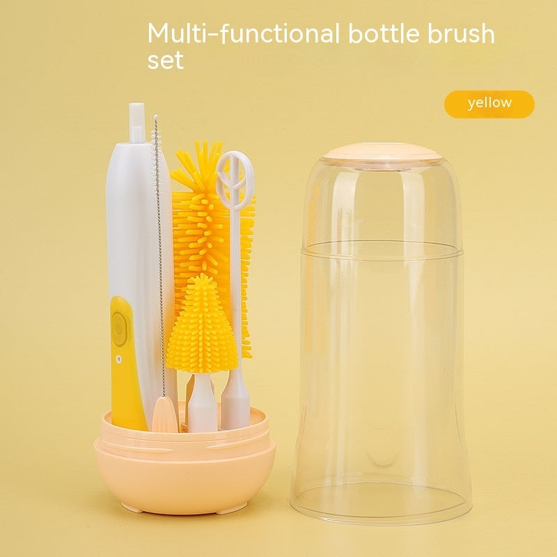 Silicone Bottle Brush - Easy Baby Bottle Cleaning