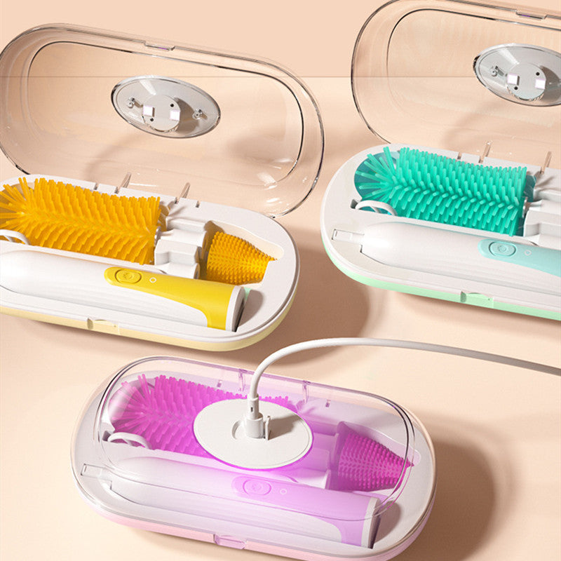 Silicone Bottle Brush - Easy Baby Bottle Cleaning