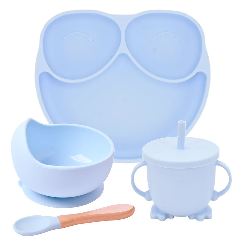 Silicone Suction Cup Dinner Plate - Baby & Children's Divided Set