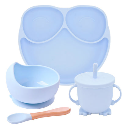 Silicone Suction Cup Dinner Plate - Baby & Children's Divided Set